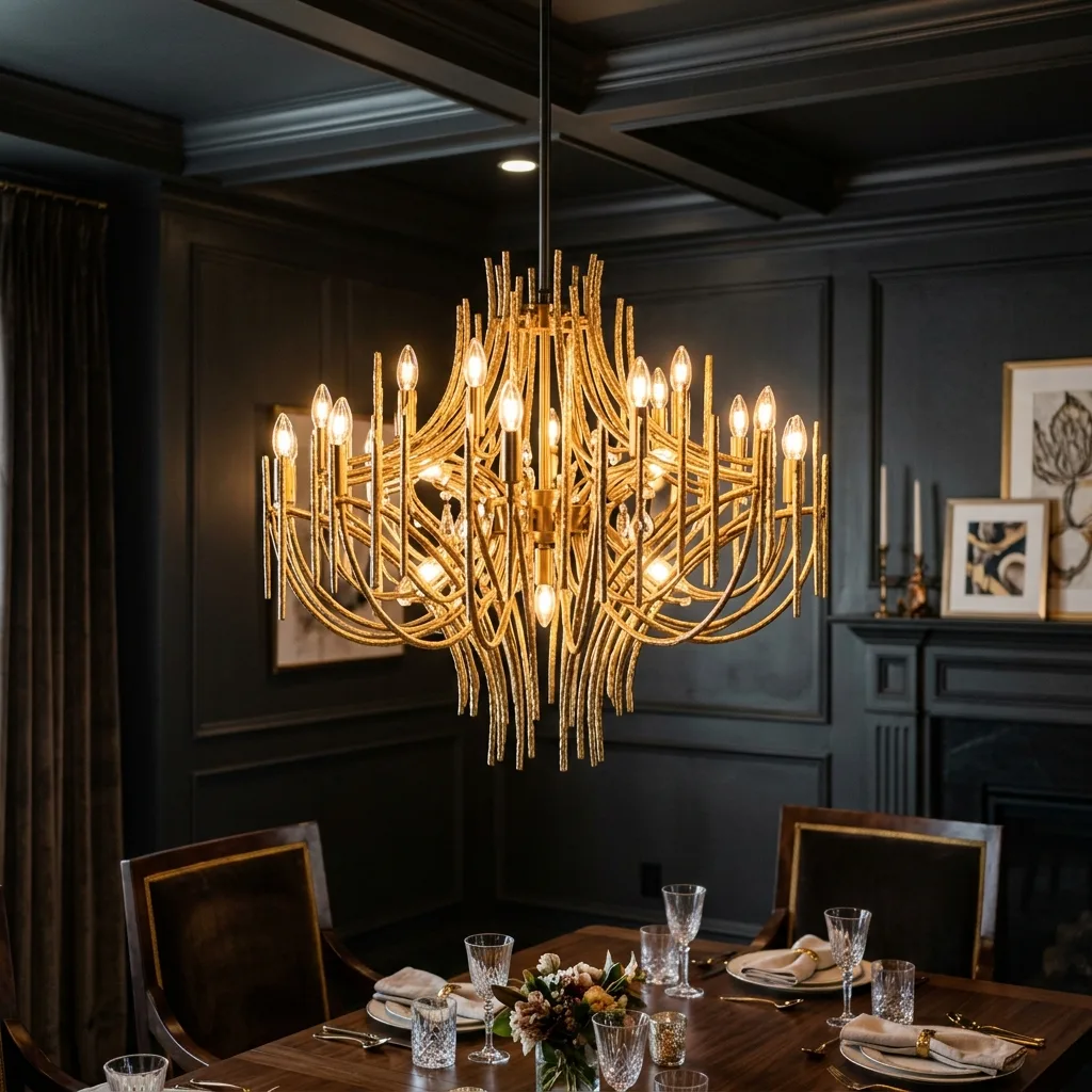 Brass Chandelier Lighting